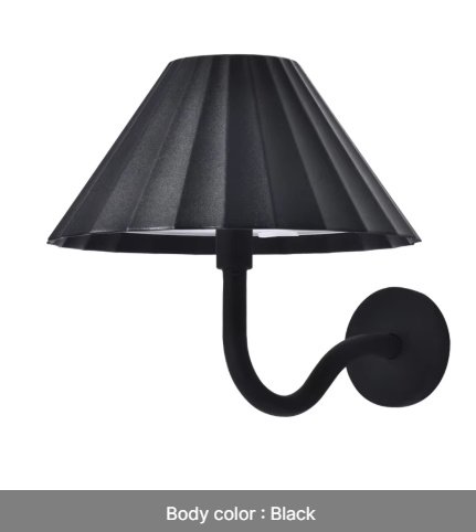 Applique Murale Métallique Marron Mat aux Lignes Épurées