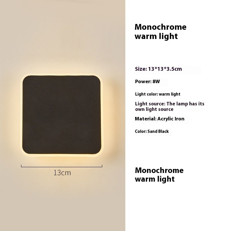 Élégante Applique LED Murale Minimaliste
