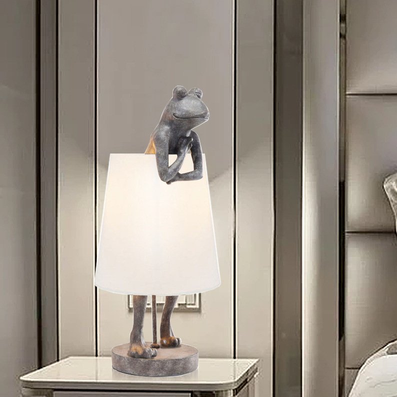 Lampe de Table Grenouille Éclectique