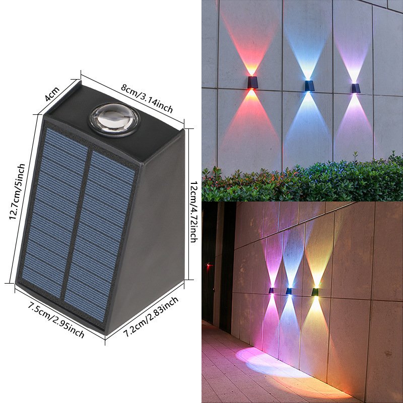ff50c62f-afb5-4edf-8a01-e4d9dc57e3b2.jpg Applique Murale Solaire Trapezoïdale LED Minimaliste