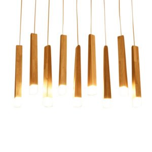 Suspension Luxe Bois Massif Inspiration Scandinave