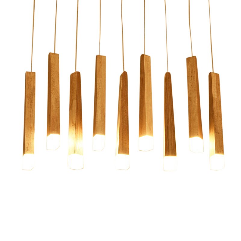Suspension Luxe Bois Massif Inspiration Scandinave