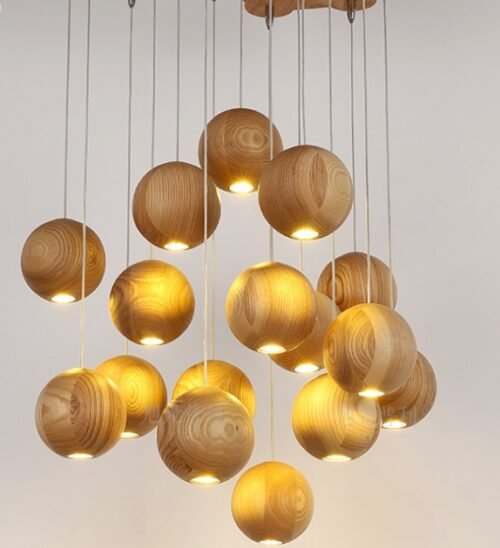1177356921235.jpg Suspension sphérique en bois scandinave avec veinure naturelle