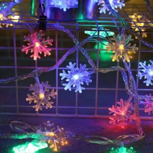 1177772942577.jpg Guirlande Étoilée Ornementale en Flocons Métalliques