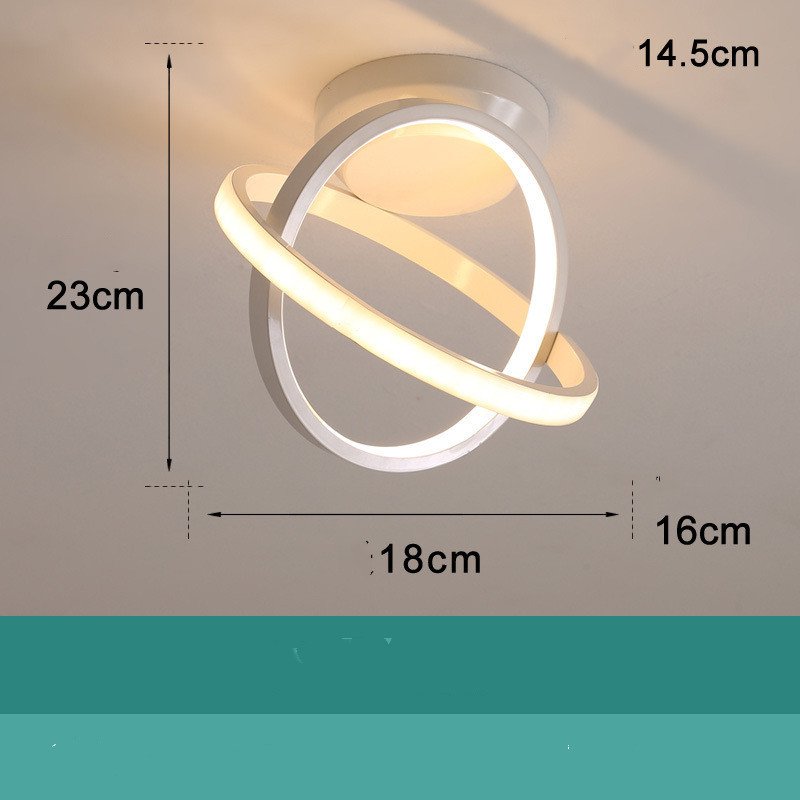 155823209190.jpg Plafonnier Cercle Noir Mat LED