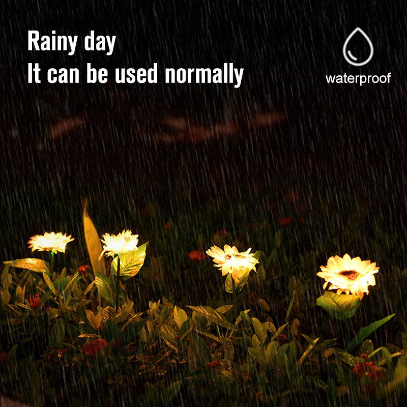 1621920564098.jpg Lampe Solaire Tournesol Texturée en ABS