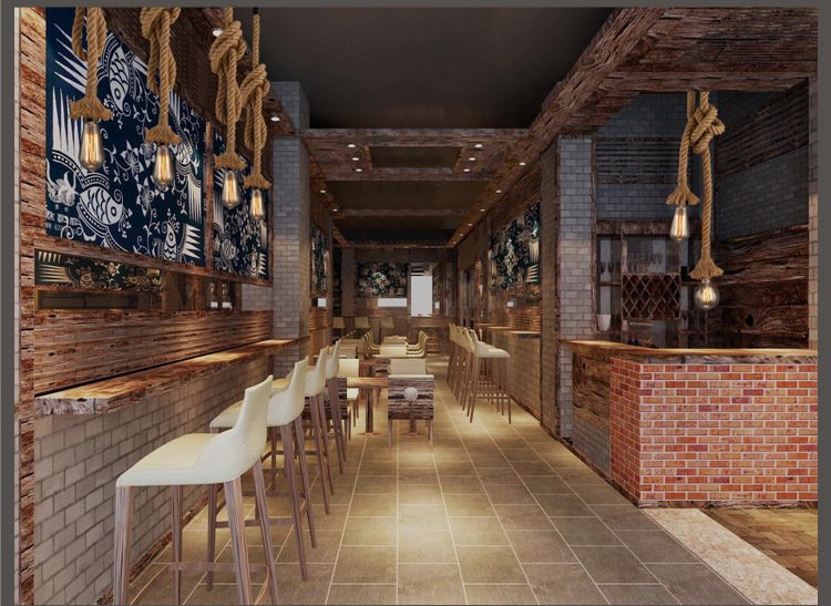 Suspension Corde Chanvre Tressée Industrial Chic