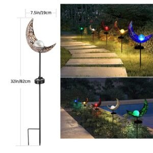 Lustre Solaire Moonlight en Métal Ajouré