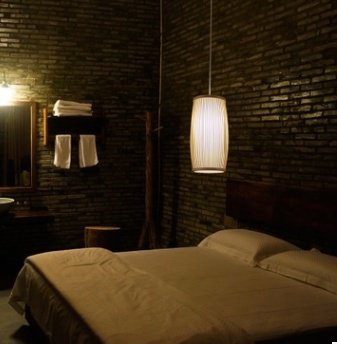 Applique Murale en Bambou à Tressage Scandinave