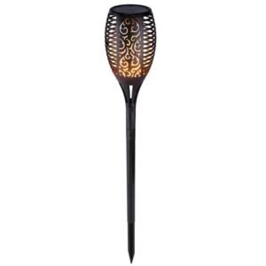 Torche Solaire de Jardin à Flammes Vacillantes