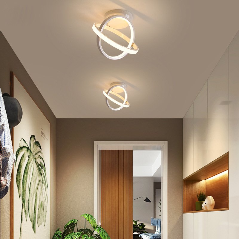 242369845425877.jpg Plafonnier Cercle Noir Mat LED