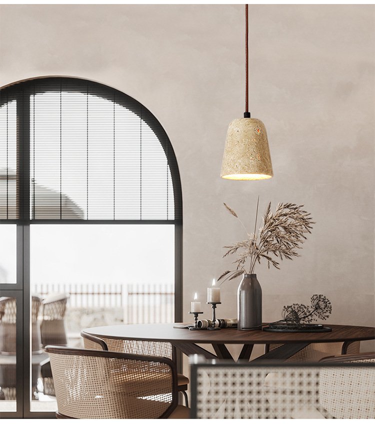 Suspension Céramique Biseautée Élégance Nordique