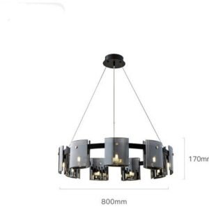 28eda4fa-e19c-444b-9def-33493d1a6c83.jpg Lustre en Verre Fumé Épuré Style Industriel