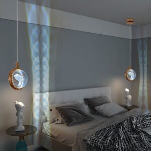 423144b6-5038-4ce3-a11a-36be1db48590.jpg Suspension Circulaire en Verre et Laiton Élégant Moderniste