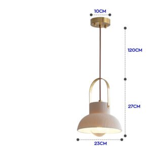 51d43a79-29c2-431f-bb86-fba9c77f2ad6.jpg Suspension en Porcelaine Texturée Cônique et Laiton Éclat