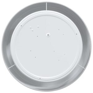 5ecc3cdb-f140-4b54-af7c-ae9262f955f1.jpg Plafonnier Cylindrique en Tissu Gris