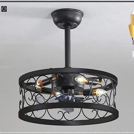 687a7f83-4f3a-4d7d-bb1f-ed32f20984d8.jpg Suspension Cage Géométrique en Métal Noir et Argent