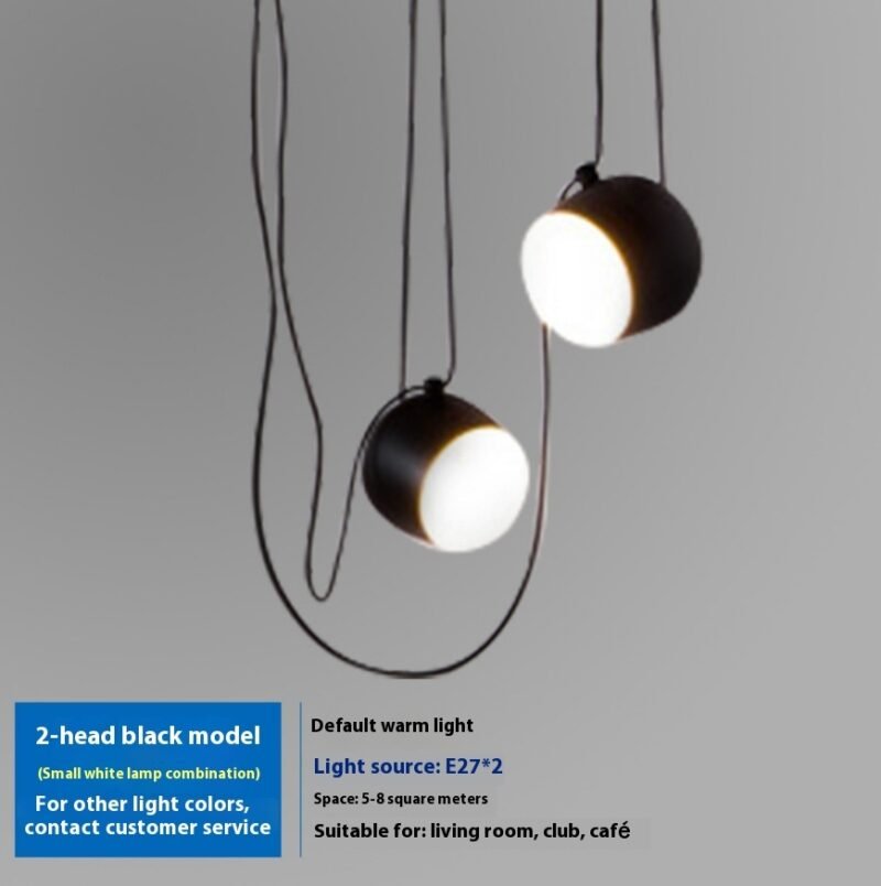 Chandelier LED en Aluminium Géométrique Contemporain