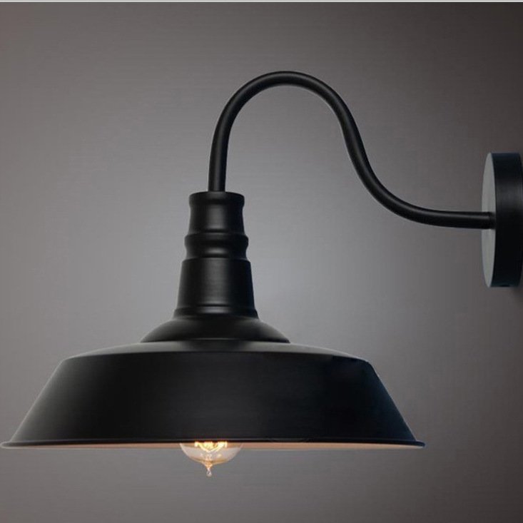 777147763695.jpg Applique Murale Noire Mate Courbe en Fer