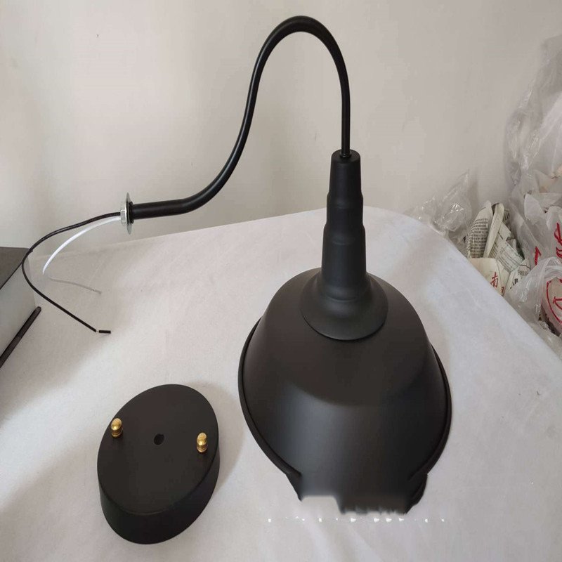 861315434894.jpg Applique Murale Noire Mate Courbe en Fer