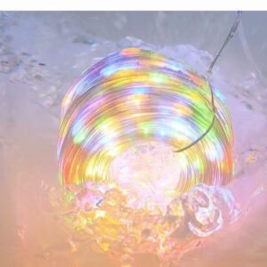 Guirlande LED Cuir Intemporelle à Reflets Festifs