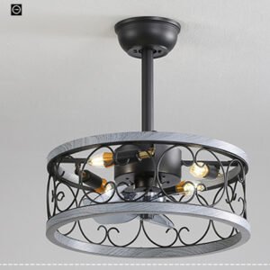 bc254ccc-5950-4d55-92cd-0526b6586218.jpg Suspension Cage Géométrique en Métal Noir et Argent