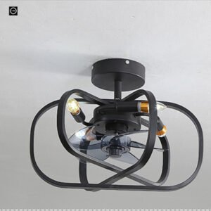 c0abf0d0-86dc-4099-82ef-5d5ca78a4ee6.jpg Suspension Cage Géométrique en Métal Noir et Argent